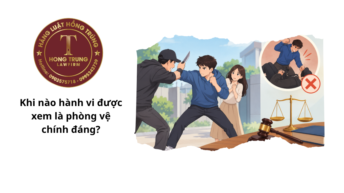 Khi nào hành vi được xem là phòng vệ chính đáng?