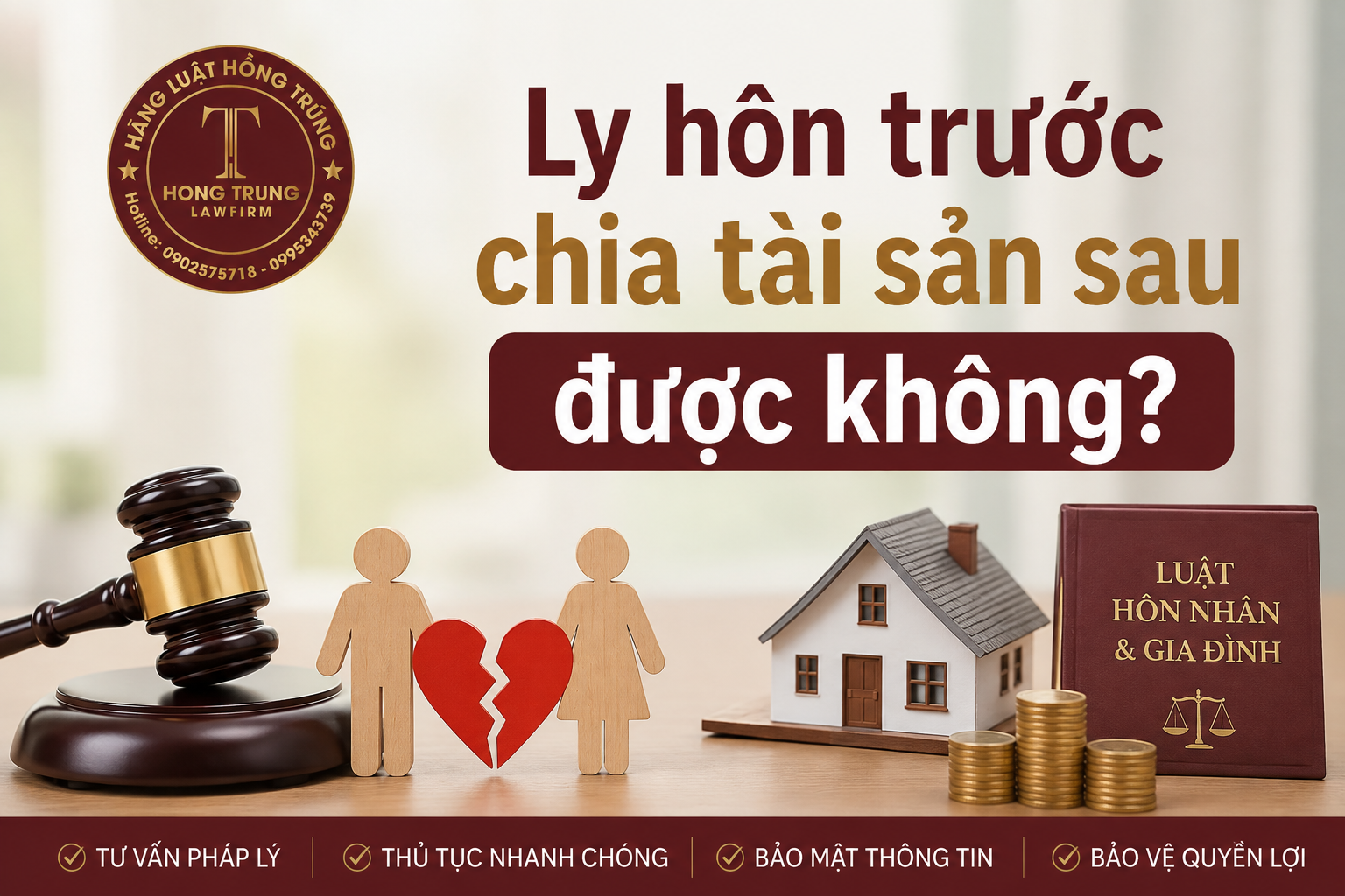 Ly hôn trước, chia tài sản sau được không?