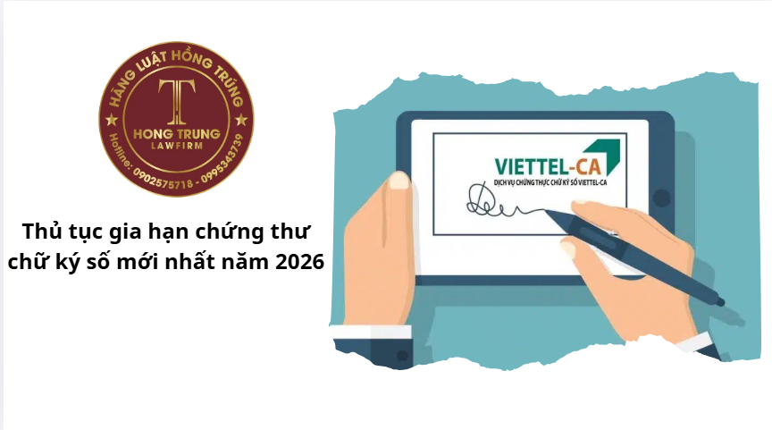 Thủ tục gia hạn chứng thư chữ ký số mới nhất năm 2026
