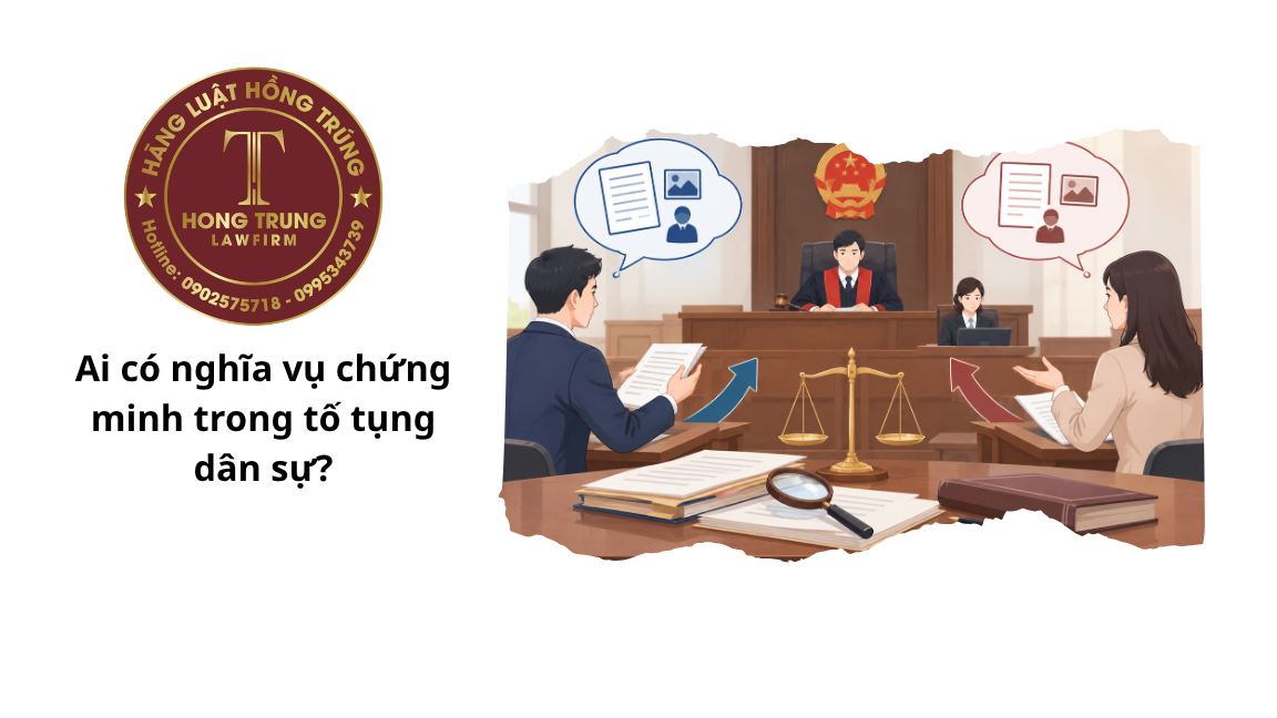 Ai có nghĩa vụ chứng minh trong tố tụng dân sự?