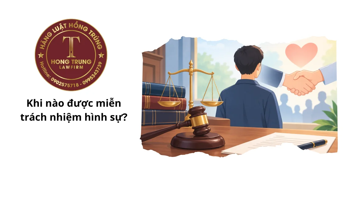 Khi nào được miễn trách nhiệm hình sự?