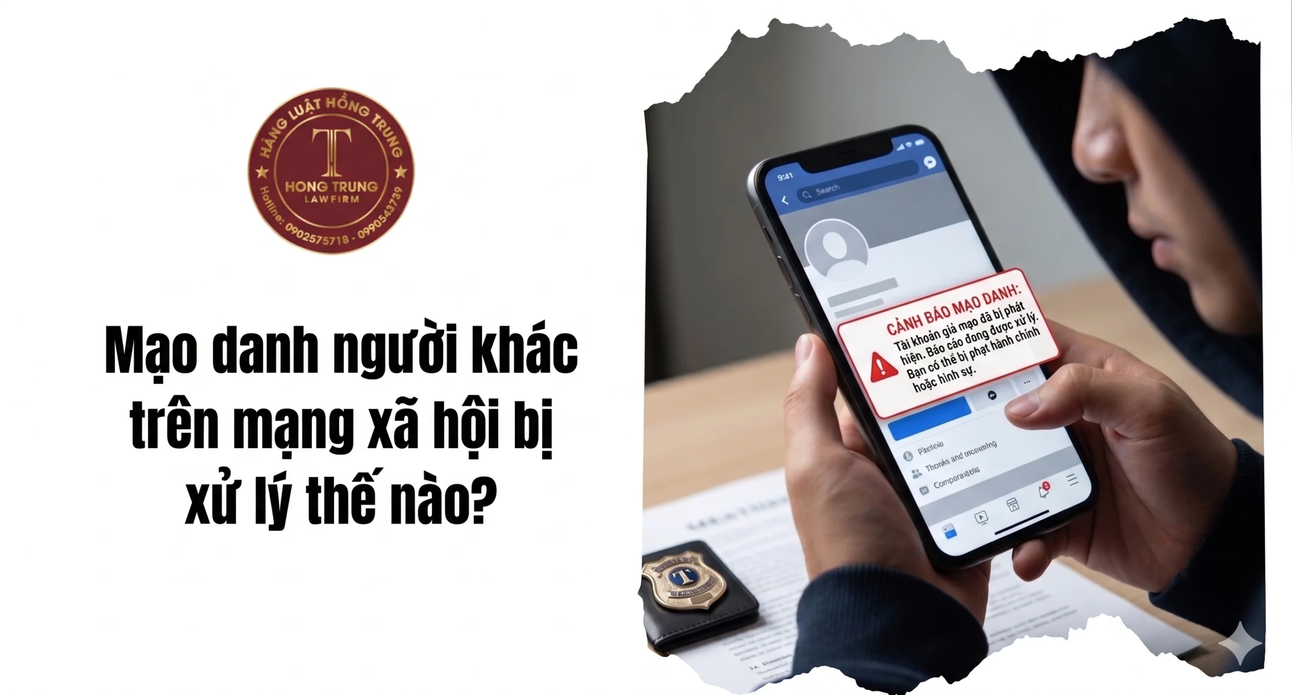 Mạo danh người khác trên mạng xã hội bị xử lý thế nào?